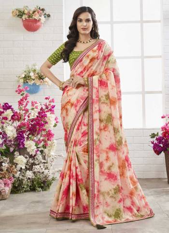 For A Beautiful Look,Grab These Saree in Fine Colored Pair With Blouse.These Saree is Fabricated On Chinon Pair With Phantom Silk Blouse.Its Beautified With Designer Work.