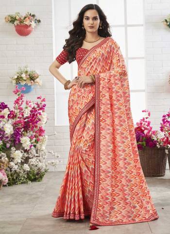 For A Beautiful Look,Grab These Saree in Fine Colored Pair With Blouse.These Saree is Fabricated On Chinon Pair With Phantom Silk Blouse.Its Beautified With Designer Work.