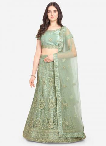 Grab These Fine Colored Semi Stiched Lehenga Choli Pair With Designer Blouse And Dupatta.These Lehenga And Blouse Are Fabricated On Net Pair With Net Dupatta.Its Beautified With Heavy Designer Embroidery Work.