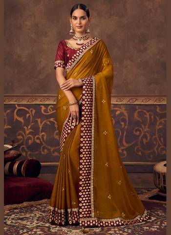 For A Beautiful Look,Grab These Saree in Fine Colored Pair With Blouse.Thes Saree is Fabricated On Chinon Pair With Phantom Silk Blouse.Its Beautified With Jari Embroidery,Heavy Stone Work.