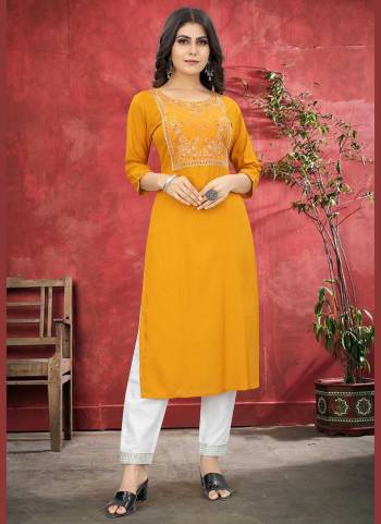 For A Beautiful Look,GrabThese Readymade Pair in All Over Fine Colored Pair With Fancy Bottom.These Top And Bottom Are Fabricated On Rayon Cotton.Its Beautified With Designer Sequance Embroidery Work.Its Available in All Regular Size.