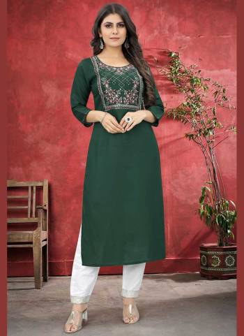 For A Beautiful Look,GrabThese Readymade Pair in All Over Fine Colored Pair With Fancy Bottom.These Top And Bottom Are Fabricated On Rayon Cotton.Its Beautified With Designer Sequance Embroidery Work.Its Available in All Regular Size.