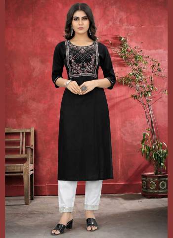 For A Beautiful Look,GrabThese Readymade Pair in All Over Fine Colored Pair With Fancy Bottom.These Top And Bottom Are Fabricated On Rayon Cotton.Its Beautified With Designer Sequance Embroidery Work.Its Available in All Regular Size.