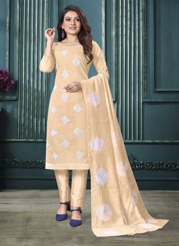 For A Casual Wear,Grab These Suit in All Over Fine Colored Pair With Bottom And Dupatta.These Top is Fabricated On Modal Silk Pair With Santoon Bottom And Chinon Dupatta.Its Beautified With Designer Sequance Embroidery Work.