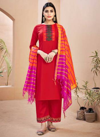 Grab These Readymade Suit in Fine Colored Pair With Bottom And Dupatta.These Top And Bottom Are Fabricated On Rayon Pair With Art Silk Dupatta.Its Beautified With Designer Printed Work.Its Available in All Regular Size.