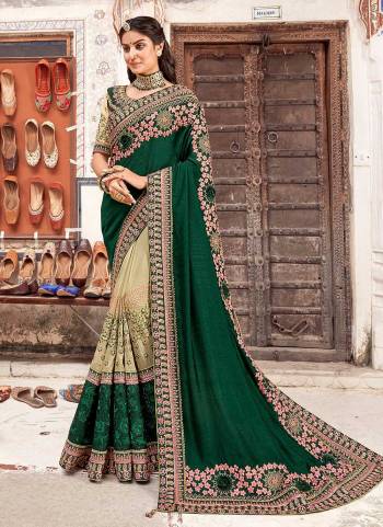 For A Designer Look,Grab These Saree in Fine Colored Pair With Blouse.These Saree And Bloues Are Fabricated On Art Silk.Its Beautified With Heavy Designer Thread Embroidery Work.