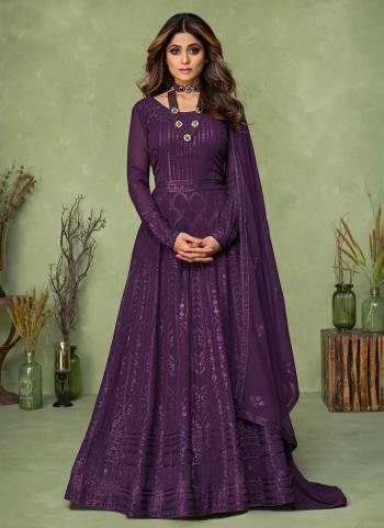 Grab These Designer Suit in Fine Colored Pair With Bottom And Dupatta.These Top And Dupatta Are Fabricated On Georgette Pair With Santoon Bottom.Its Beatified With Heavy Thread,Sequance Embroidery Work.