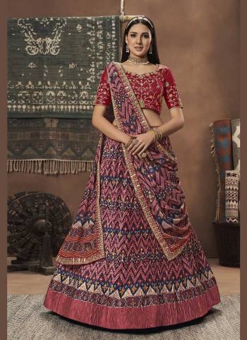 Grab These Designer Lehenga in Fine Colored Pair With Blouse And Dupatta.These Lehenga And Dupatta Are Fabricated On Rayon Pair With Phantom Silk Blouse.Its Beautified With Heav Designer Work.