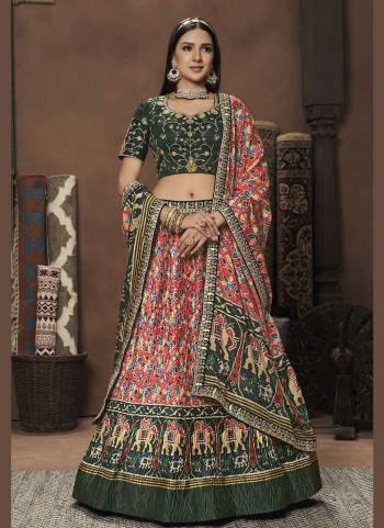 Grab These Designer Lehenga in Fine Colored Pair With Blouse And Dupatta.These Lehenga And Dupatta Are Fabricated On Rayon Pair With Phantom Silk Blouse.Its Beautified With Heav Designer Work.