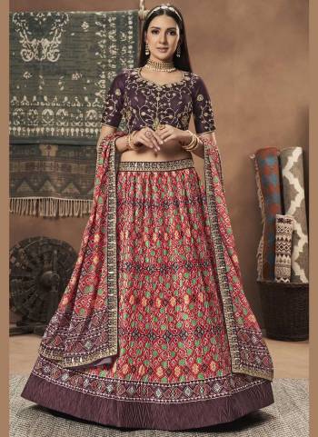 Grab These Designer Lehenga in Fine Colored Pair With Blouse And Dupatta.These Lehenga And Dupatta Are Fabricated On Rayon Pair With Phantom Silk Blouse.Its Beautified With Heav Designer Work.