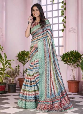 Grab These Saree in Fine Colored Pair With Blouse.These Lehenga And Blouse Are Fabricated On Georgette Brasso.Its Beautified With Hand Carved Burnouts Brasso,Printed Work.