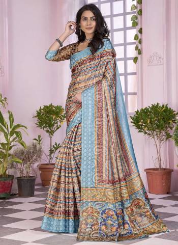 Grab These Saree in Fine Colored Pair With Blouse.These Lehenga And Blouse Are Fabricated On Georgette Brasso.Its Beautified With Hand Carved Burnouts Brasso,Printed Work.