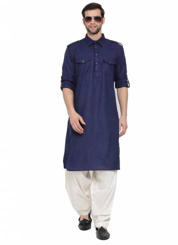 Grab These Traditional Wear Kurta And Paijama.These Kurta And Bottom Are Fabricated On Cotton.Its Beautified With Solid Work.Its Available in All Regular Size.