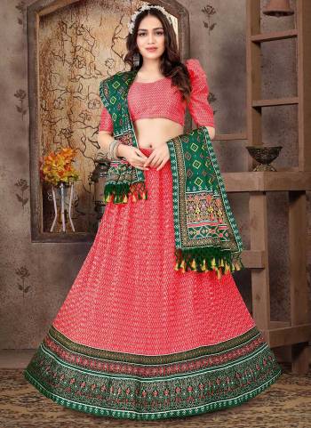 Grab These Beautiful Colored Lehenga Choli.These Lehenga And Blouse Are Fabricated on Dull Satin Pair With Satin Silk Dupatta.Its Beautified With Designer Printed Work.