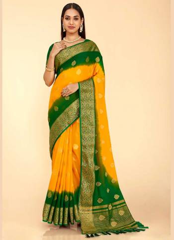 Grab These Saree in Fine Colored Pair With Blouse.These Saree And Blouse Are Fabricated On Georgette Silk.Its Beautified With Heavy Wevon Jari Designer Work .