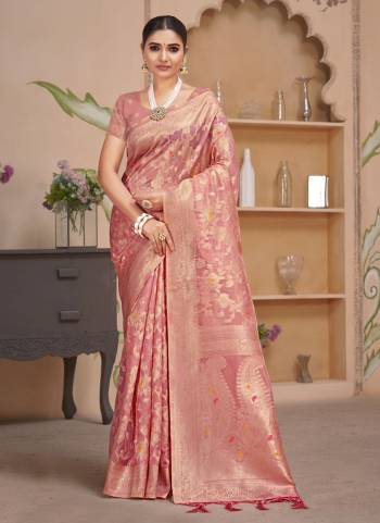 Grab These Saree in Fine Colored Pair With Blouse.These Saree and Blouse Are Fabricated On Organza.Its Beautified With Heavy Designer Woven Zari Work .