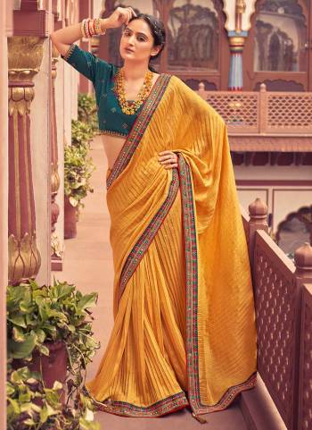 Grab These Beautiful Colored Saree Pair With Blouse.These Saree is Fabricated On Vichitra Silk Pair With Phantom Silk Blouse.Its Beautified With Crush Saree,Jari,Resham Embroidery Work.