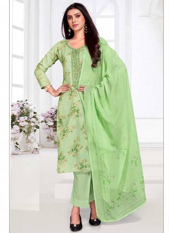 For A Festive Wear,Grab These Suit in Fine Colored.These Top is Fabricated On Cotton Pair With Cambric Cotton Bottom And Chiffon Dupatta.Its Beautified With Designer Digital Printed,Embroidery Work.