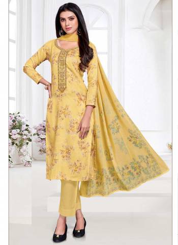 For A Festive Wear,Grab These Suit in Fine Colored.These Top is Fabricated On Cotton Pair With Cambric Cotton Bottom And Chiffon Dupatta.Its Beautified With Designer Digital Printed,Embroidery Work.