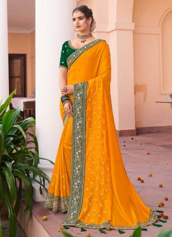 For A Beautiful Look,Grab These Saree in Fine Colored Pair With Blouse.These Saree is Fabricated On Vichitra Silk Pair With Phantom Silk Blouse.Its Beautified With Designer Jari Embroidery Work. 