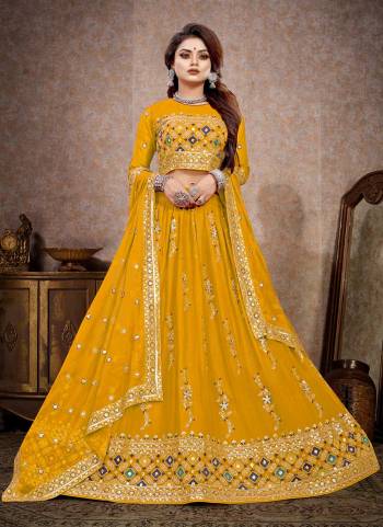 For A Designer Look,Grab These Lehenga Choli in Fine Colored Pair With Designer Blouse And Dupatta.These Blouse And Lehenga Are Fabricated On Viscose Georgette Pair With Viscose Georgette Dupatta.Its Beautified With Heavy Thread,Sequance Embroidery Work.