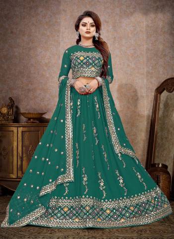 For A Designer Look,Grab These Lehenga Choli in Fine Colored Pair With Designer Blouse And Dupatta.These Blouse And Lehenga Are Fabricated On Viscose Georgette Pair With Viscose Georgette Dupatta.Its Beautified With Heavy Thread,Sequance Embroidery Work.