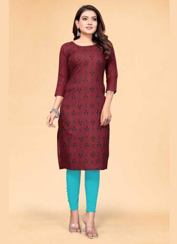 For A Casual Wear,Grab These Readymade Kurti in Fine Colored.These Kurti is Fabricated On Cotton Sulb.Its Beautified With Designer Printed Work.