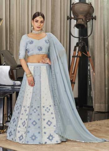 For A Designer Look,Grab These Lehenga Choli in Fine Colored.These Lehenga And Blouse Are Fabricated On Georgette Pair With Cotton Dupatta.Its Beautified With Heavy Thread,Sequance Embroidery Work