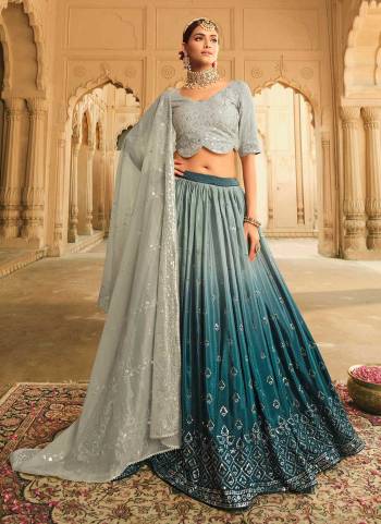 Grab These Beautiful Looking Lehenga Choli in Fine Colored.These lehenga And Blouse Are Fabricated On Silk Pair With Net Dupatta.Its Beautified With Heavy Designer Work.