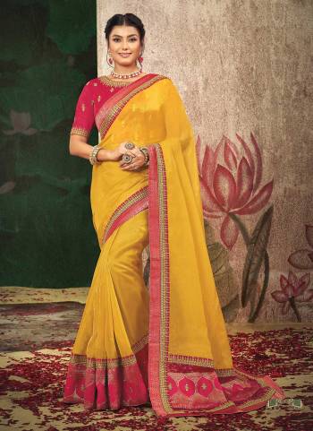 For A Bold And Beautiful Look,GrabThese Saree in Fine Colored.These Saree is Fabricated On Satin Silk Pair With Raw Silk Blouse.Its Beautified With Heavy Designer Work.