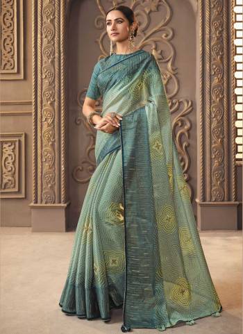 For A Designer Look,Grab These Saree in Fine Colored Pair With Blouse.These Saree is Fabricated On Organza Silk Pair With Cotton Silk Blouse.Its Beautified With Designer Work.