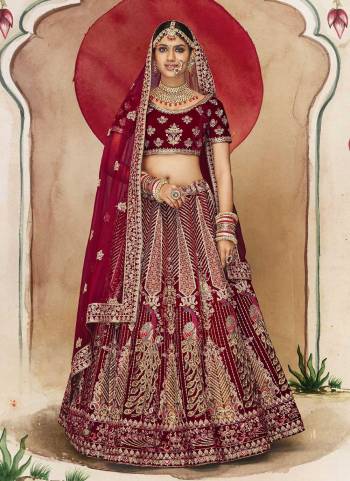 For A Designer Look,Grab These Lehenga Choli in Fine Colored Pair With Designer Blouse And Dupatta.These Blouse And Lehenga Are Fabricated On Velvet Pair With Soft Net Dupatta.Its Beautified With Heavy Designer Work.