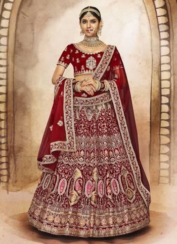 For A Designer Look,Grab These Lehenga Choli in Fine Colored Pair With Designer Blouse And Dupatta.These Blouse And Lehenga Are Fabricated On Velvet Pair With Soft Net Dupatta.Its Beautified With Heavy Designer Work.