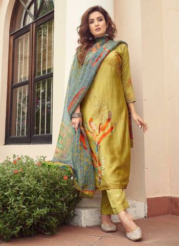 Grab These Pretty Colored Suit Pair With Bottom And Dupatta.These Top is Fabricated On Viscose Silk Pair With Viscose Bottom And Viscose Organza Dupatta.Its Beautified With Designer Digital Printed,Hand Work.