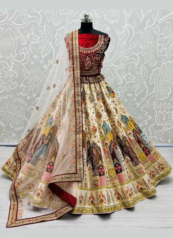 For A Rich And Designer Look,Grab These Lehenga Choli in Fine Colored Pair With Designer Blouse And Dupatta.These Lehenga And Blouse Are Fabricated On Velvet Pair With Soft Net Dupatta.Its Beautified With Heavy Designer Work.