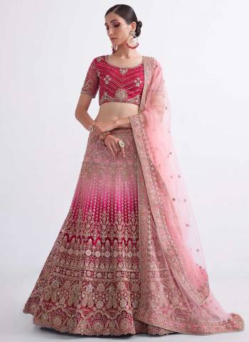 Grab These Designer Looking Lehenga Choli in Fine Colored.These Lehenga And Blouse Are Fabricated On Net Pair With Net Dupatta.Its Beautified With Designer Work.