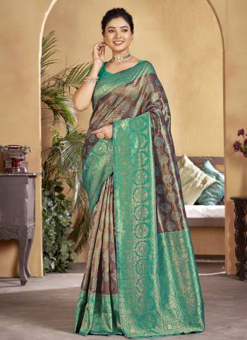 Grab These Saree in Pretty Colored.These Saree and Blouse Are Fabricated On Silk.Its Beautified With Heavy Woven Zari Work.