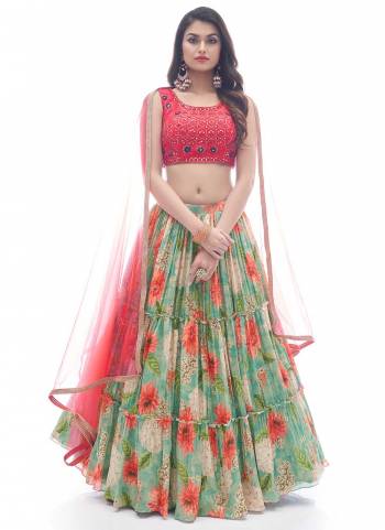 For A Designer Look,Grab These Lehenga in Fine Colored.These Blouse is Fabricated On Art Silk Pair With Chinon Lehenga And Soft Net Dupatta.Its Beautified With Designer Work.