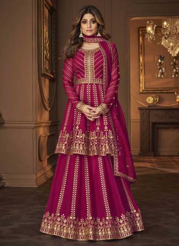 Flaunt Your Rich And Elegant Taste Wearing This Designer Suit in All Over Beautiful Colored.These Top And Bottom Are Fabricated on Georgette Based Pair With Georgette Dupatta.Its Beautified With Heavy Sequance Embroidery Work.