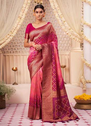 For A Different Look,Grab These Saree in Fine Colored Pair With Blouse.These Saree And Blouse Are Fabricated On Raw Silk.Its Beautified With Heavy Wevon Designer Work .