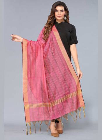 Grab These Beautiful Colored Dupatta.These Dupatta is Fabricated On Silk Blend.Its Beautified With Wevon Designer Work.