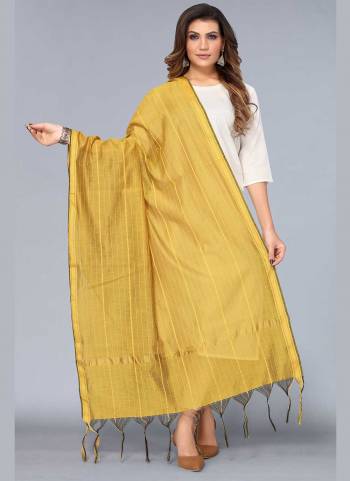 Grab These Beautiful Colored Dupatta.These Dupatta is Fabricated On Silk Blend.Its Beautified With Wevon Designer Work.