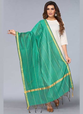 Grab These Beautiful Colored Dupatta.These Dupatta is Fabricated On Silk Blend.Its Beautified With Wevon Designer Work.