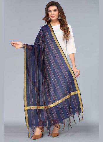 Grab These Beautiful Colored Dupatta.These Dupatta is Fabricated On Silk Blend.Its Beautified With Wevon Designer Work.