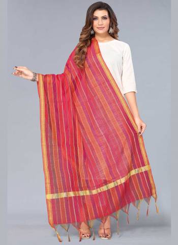 Grab These Beautiful Colored Dupatta.These Dupatta is Fabricated On Silk Blend.Its Beautified With Wevon Designer Work.