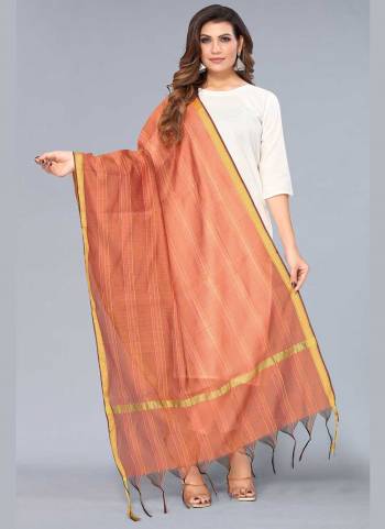 Grab These Beautiful Colored Dupatta.These Dupatta is Fabricated On Silk Blend.Its Beautified With Wevon Designer Work.