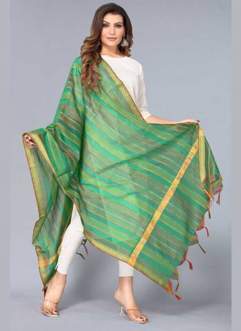 Grab These Beautiful Colored Dupatta.These Dupatta is Fabricated On Silk Blend.Its Beautified With Wevon Designer Work.