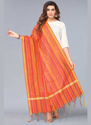 Grab These Beautiful Colored Dupatta.These Dupatta is Fabricated On Silk Blend.Its Beautified With Wevon Designer Work.