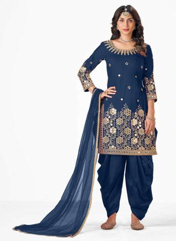 Grab These Beautiful Colored Suit Pair Wth Bottom And Dupatta.These Top is Fabricated On Faux Georgette Pair With Santoon Bottom And Soft Net Dupatta.Its Beautified With Heavy Mirror Embroidery Work.