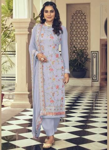 Grab These Suit in Fine Colored Pair With Bottom And Dupatta.These Top And Dupatta Are Fabricated On Faux Georgette Pair With Santoon Bottom.Its Beautified With Santoon Bottom.Its Beautified With Heavy Designer Embroidery Work.